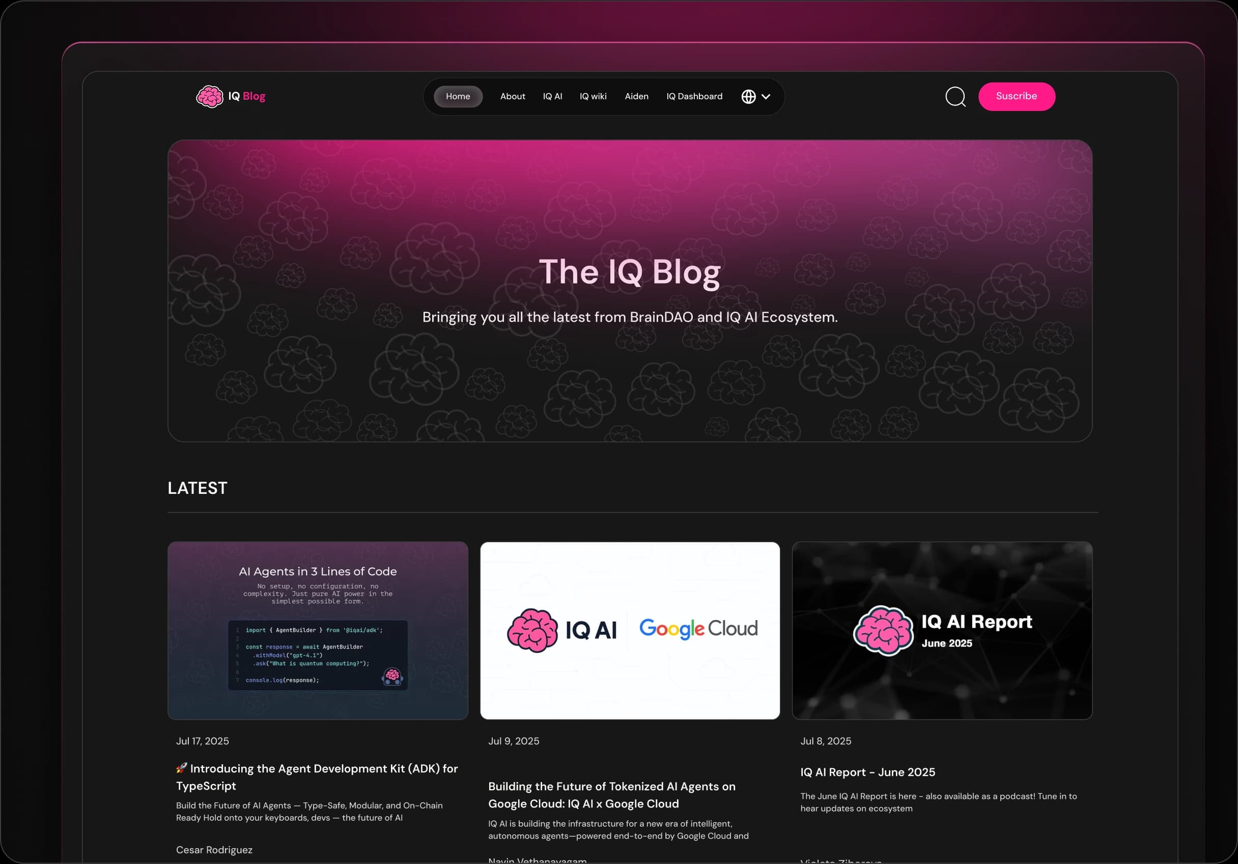 IQ Blog